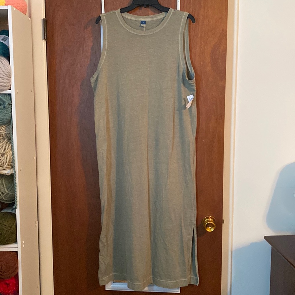 Old Navy Olive Tank Dress XL